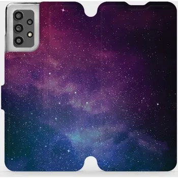 Pouzdro na mobilní telefon Flipové pouzdro Mobiwear - Samsung Galaxy A32 LTE - V147P Mlhovina (Knížkové flip pouzdro, obal, kryt na mobil Samsung Galaxy A32 LTE - V147P Mlhovina, materiál Umělá kůže + TPU - ochrana 360°, stojánek, silikonová vanička, magnetické zavírání)