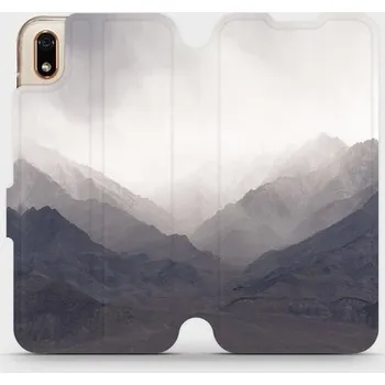 Pouzdro na mobilní telefon Flipové pouzdro Mobiwear - Huawei Y5 2019 / Honor 8S - M151P Hory (Knížkové flip pouzdro, obal, kryt na mobil Huawei Y5 2019 / Honor 8S - M151P Hory, materiál Umělá kůže + TPU - ochrana 360°, stojánek, silikonová vanička, magnetické zavírání)