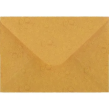Obálka Obálka MINI 80x110mm metal.s ražbou, Zlatá