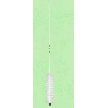 Laboratorní štětka na úzké láhve a zkumavky s pevnou špičkou, Kobra Délka, velikost: 3 cm