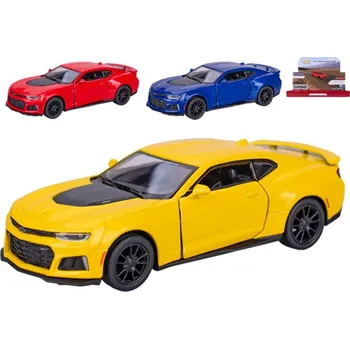autodráha Kinsmart Auto model Chevrolet Camaro ZL1 2017 kov PB 13cm 3 barvy
