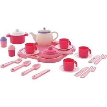 ostatní stavebnice Jídelní souprava Nastěnka pro 4 osoby s tácem, 29 díl /+1 ****