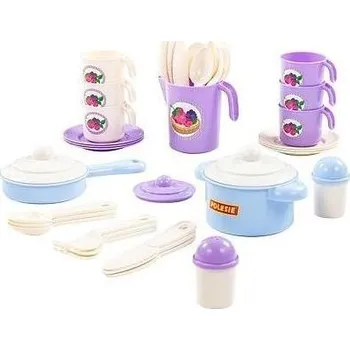 ostatní stavebnice Nádobíčko Nastěnka pro 6 osob, (E1), 38 dílů /+1 *****