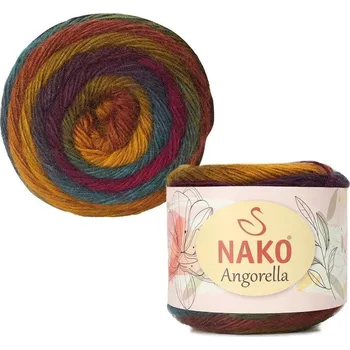 Příze Pletací příze Nako Angorella 87530