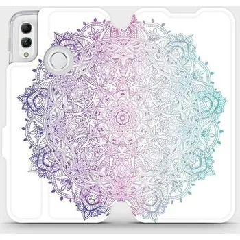 Pouzdro na mobilní telefon Flipové pouzdro Mobiwear - Honor 10 Lite - M008S Mandala (Knížkové flip pouzdro, obal, kryt na mobil Honor 10 Lite - M008S Mandala, materiál Umělá kůže + TPU - ochrana 360°, stojánek, silikonová vanička, magnetické zavírání)