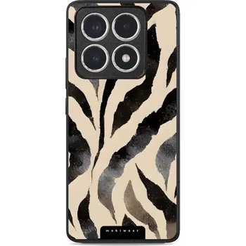 Pouzdro na mobilní telefon Lesklý kryt Mobiwear Glossy - Xiaomi 14T - GA53G Zebří (Prémiové lesklé pouzdro, obal, kryt Mobiwear Glossy na mobil Xiaomi 14T - GA53G Zebří, materiál Plast + TPU silikon - krytí po všech stranách, neošoupatelný potisk, tenké provedení, možnost přichycen