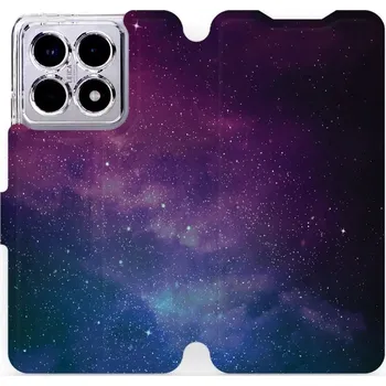 Pouzdro na mobilní telefon Flipové pouzdro Mobiwear - Xiaomi 14T Pro - V147P Mlhovina (Knížkové flip pouzdro, obal, kryt na mobil Xiaomi 14T Pro - V147P Mlhovina, materiál Umělá kůže + TPU - ochrana 360°, stojánek, silikonová vanička, magnetické zavírání)