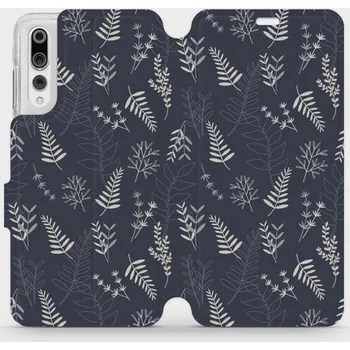 Pouzdro na mobilní telefon Flipové pouzdro Mobiwear - Huawei P20 Pro - VP15S Kapradiny (Knížkové flip pouzdro, obal, kryt na mobil Huawei P20 Pro - VP15S Kapradiny, materiál Umělá kůže + TPU - ochrana 360°, stojánek, silikonová vanička, magnetické zavírání)