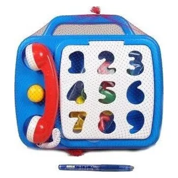 ostatní stavebnice Polesie Telefon s čísly - vkládačka (síťka) /+1 ****