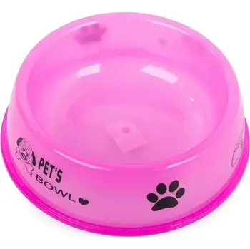 Miska pro psa Miska pro psa a kočku 0,6 L (Plastová průhledná miska pro psa a kočku 600ml)