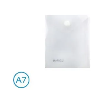 luma Obal spisový druk A7, výšku - transparentní