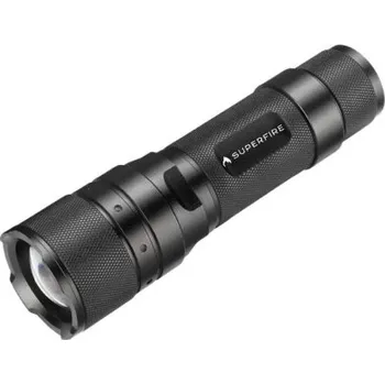 Svítilna Superfire | Superfire F3-L2 LED baterka 1000lm, černá (F3-L2)