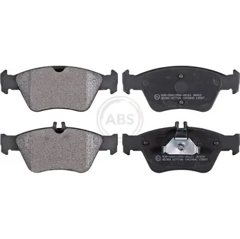 Brzdová destička Sada brzdových destiček, kotoučová brzda A.B.S. 36903