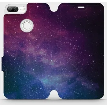 Pouzdro na mobilní telefon Flipové pouzdro Mobiwear - Honor 9 Lite - V147P Mlhovina (Knížkové flip pouzdro, obal, kryt na mobil Honor 9 Lite - V147P Mlhovina, materiál Umělá kůže + TPU - ochrana 360°, stojánek, silikonová vanička, magnetické zavírání)