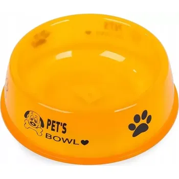 Miska pro psa Průhledná miska pro psa a kočku 0,3 L RO2351 (Barevná kvalitní miska o objemu 300ml pro domácí mazlíčky)