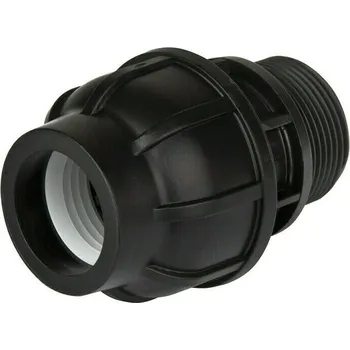 Vodovodní potrubí Spojka svěrná Gebo PPS 63 mm × 2 1/2" vnější závit