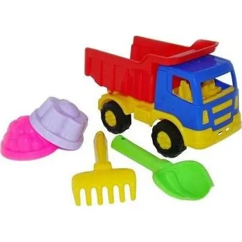 ostatní stavebnice Sada na písek č. 189: Auto Salute: Lopatka č. 2, hrabi /+1 ****