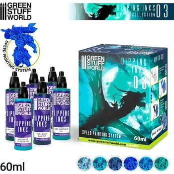 Speciální výtvarná barva Green Stuff World Paint Set - Dipping collection 03 (Green Stuff World)