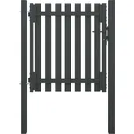 OMAXI Zahradní plotová branka ocelová 100 x 75 cm antracitová 865256