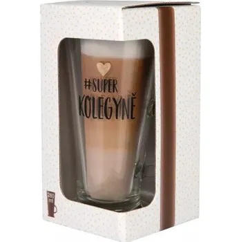 Sklenice Albi Sklenice na latte - Super kolegyně AW6