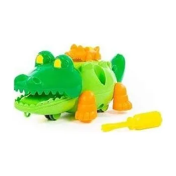 ostatní stavebnice Stavebnice Krokodýl, 17 dílů /+3/ ****