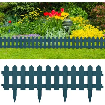 Zahradní obrubník OMAXI Travní lemy 25 ks zelené 10 m PP 796499