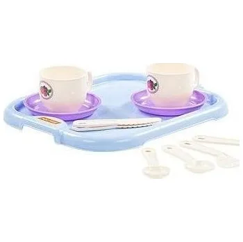 ostatní stavebnice Nádobíčko Minutka pro 2 osoby s tácem (E1), 11 dílů/+1 *****