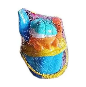 ostatní stavebnice Sada na písek č. 663: Kbelíček střední tvar květ č.4, /+1 ****