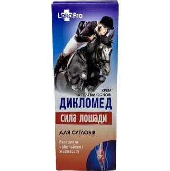 Tělový krém KOŇSKÁ SÍLA krémový gel DICLOMED - 75 ml - LekoPro