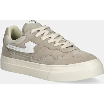 Pánská obuv Tenisky Stepney Workers Club Pearl S-Strike Suede, 38, šedá, 09X