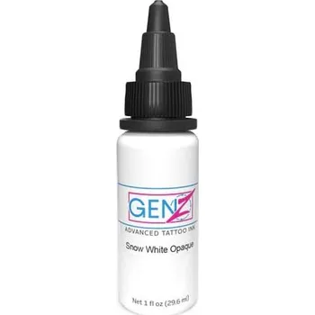 Tetovací barva Intenze Gen-Z - Snow White Opaque 30ml