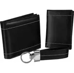 4U Cavaldi černá sada s peněženkou a pouzdrem na karty B038 [DH] ZECAV-03 Velikost: ONE SIZE