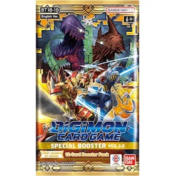 Sběratelská karetní hra Bandai Digimon Card Game - Special Booster Ver.2.0 BT18-19 Booster (Bandai)