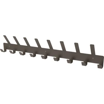 Věšák Kovový nástěnný věšák Cube - 9 řadý