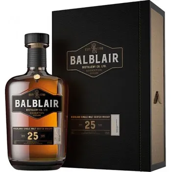 Whisky Balblair 25 let 0,7 l