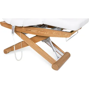 Masážní stůl Elektrické wellness lehátko s vyhříváním a LED osvětlením Fabulo Pax Optimal bílá 198*74 cm | 92 kg | 2 barvy