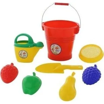 ostatní stavebnice Sada na písek č. 477: Kbelíček č.5: sítko: lopatka č.1 /+1 ****