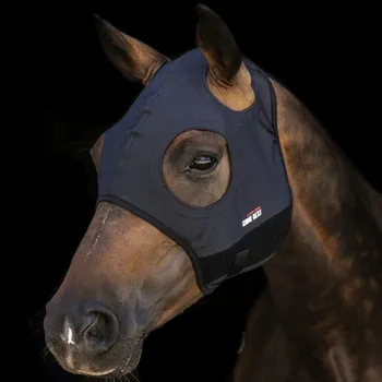 Koňská maska proti hmyzu Terapeutická maska Lami-Cell COME BEST Titanium bez uší Full