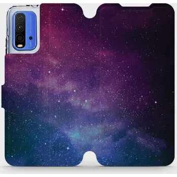 Pouzdro na mobilní telefon Flipové pouzdro Mobiwear - Xiaomi Redmi 9T - V147P Mlhovina (Knížkové flip pouzdro, obal, kryt na mobil Xiaomi Redmi 9T - V147P Mlhovina, materiál Umělá kůže + TPU - ochrana 360°, stojánek, silikonová vanička, magnetické zavírání)