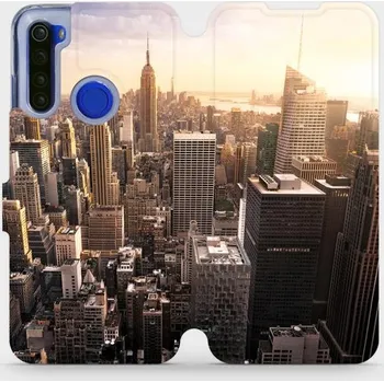 Pouzdro na mobilní telefon Flipové pouzdro Mobiwear - Xiaomi Redmi Note 8T - M138P New York (Knížkové flip pouzdro, obal, kryt na mobil Xiaomi Redmi Note 8T - M138P New York, materiál Umělá kůže + TPU - ochrana 360°, stojánek, silikonová vanička, magnetické zavírání)