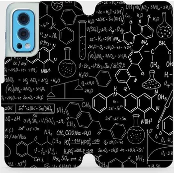Pouzdro na mobilní telefon Flipové pouzdro Mobiwear - OnePlus Nord 2 5G - V060P Vzorečky (Knížkové flip pouzdro, obal, kryt na mobil OnePlus Nord 2 5G - V060P Vzorečky, materiál Umělá kůže + TPU - ochrana 360°, stojánek, silikonová vanička, magnetické zavírání)