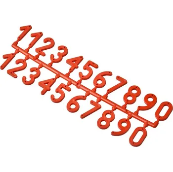 Čísla na úly (Plastová čísla - 21 ks)