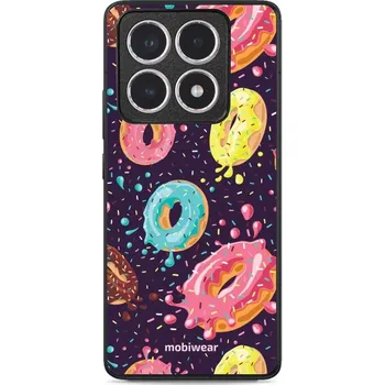 Pouzdro na mobilní telefon Lesklý kryt Mobiwear Glossy - Xiaomi 14T - G046G - Donutky (Prémiové lesklé pouzdro, obal, kryt Mobiwear Glossy na mobil Xiaomi 14T - G046G - Donutky, materiál Plast + TPU silikon - krytí po všech stranách, neošoupatelný potisk, tenké provedení, možnost)