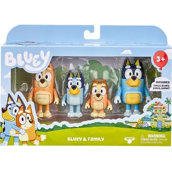 Figurka MOOSE Moose Bluey and family 6 cm