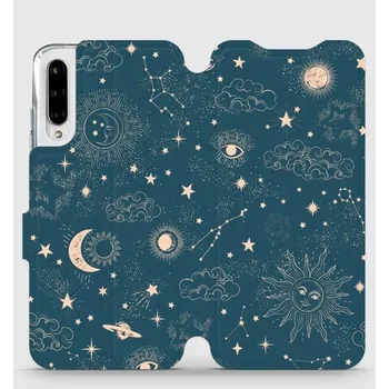 Pouzdro na mobilní telefon Flipové pouzdro Mobiwear - Xiaomi Mi A3 - VP14S Magický vesmír (Knížkové flip pouzdro, obal, kryt na mobil Xiaomi Mi A3 - VP14S Magický vesmír, materiál Umělá kůže + TPU - ochrana 360°, stojánek, silikonová vanička, magnetické zavírání)