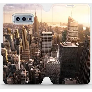 Pouzdro na mobilní telefon Flipové pouzdro Mobiwear - Samsung Galaxy S10e - M138P New York (Knížkové flip pouzdro, obal, kryt na mobil Samsung Galaxy S10e - M138P New York, materiál Umělá kůže + TPU - ochrana 360°, stojánek, silikonová vanička, magnetické zavírání)