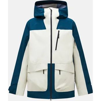 Lyžařská bunda Peak Performance Vertical GORE-TEX 3L Jacket - infinity teel/sand fog