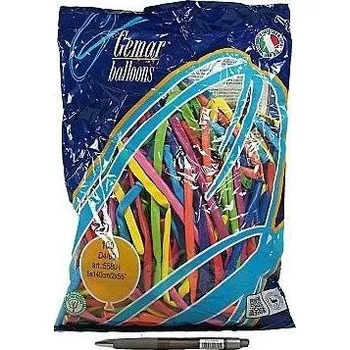 Bublifuk balonek naf. modelovací mix /100/