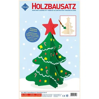 Vánoční dekorace Pebaro - sada na výrobu - vánoční stromeček