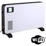 SOLIGHT KP02WIFI horkovzdušný přímotop 2300W s připojením přes WiFi mobilním telefonem, LCD displej, ventilátor, časovač, nastavitelný termostat, IP20